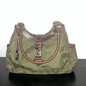 Olive green Chaps pocket book